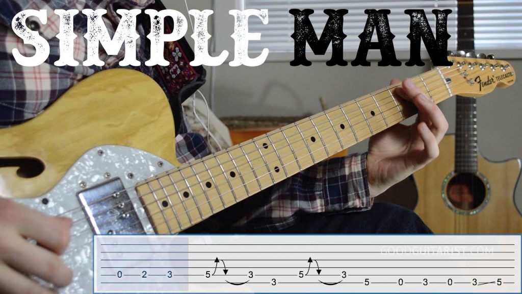 Learn the riff from "Simple Man" by Lynyrd Skynyrd Quick, Easy