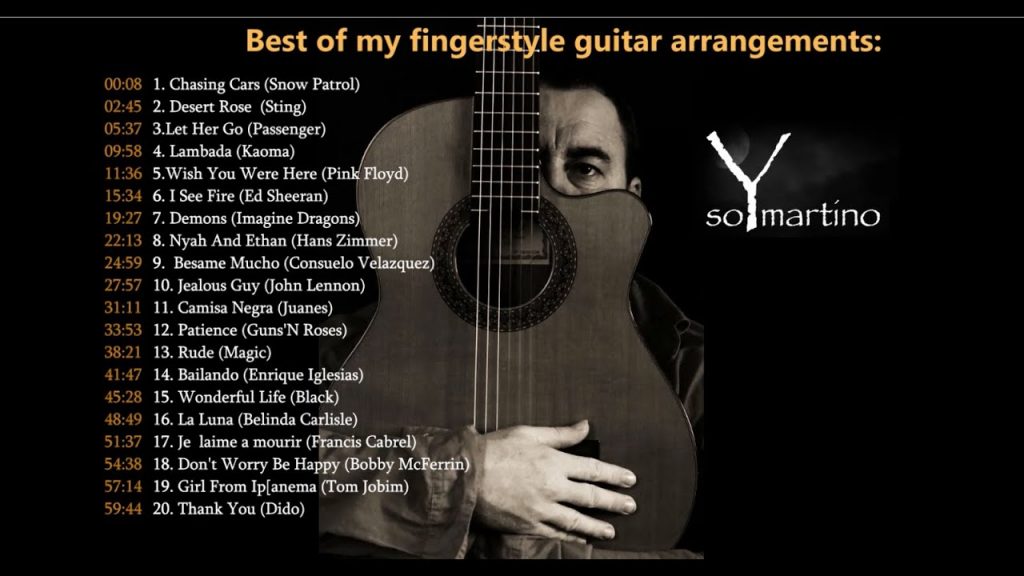 the best of my fingerstyle guitar arrangements